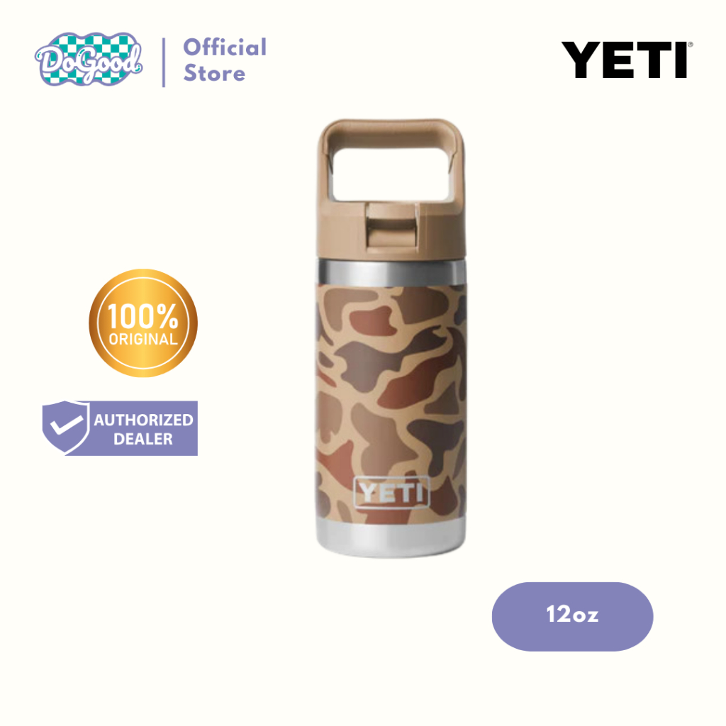 YETI RAMBLER JR. 12OZ KIDS WATER BOTTLE - WETLANDS CAMO
