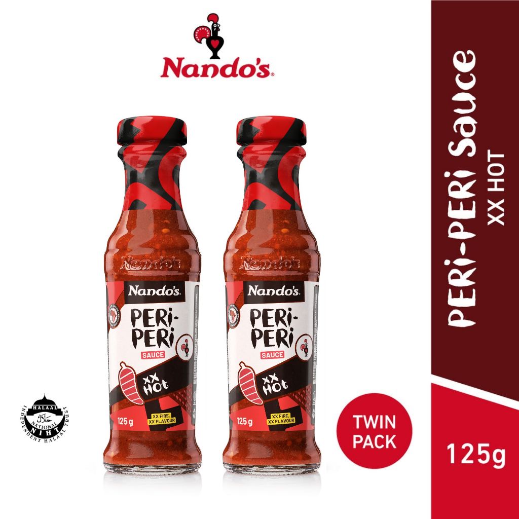Nandos XX Hot PERi-PERi Sauce (125g) [แพ็คคู่]