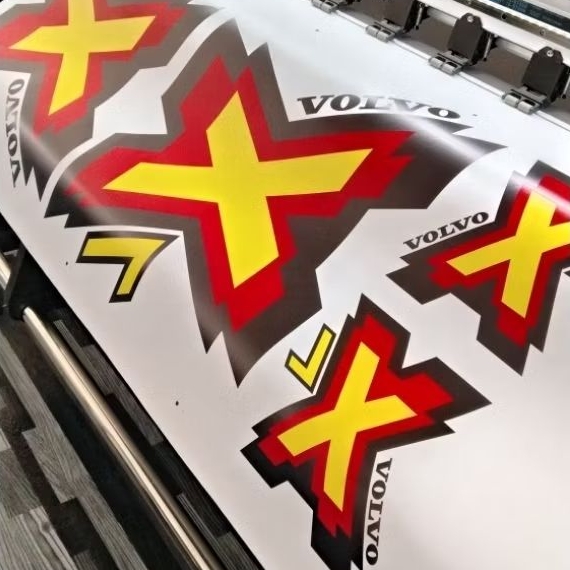 สติ๊กเกอร์ PRINT XL (SEPASANG) VOLVO SCANIA ACTROS HINO NISSAN MAN DLL