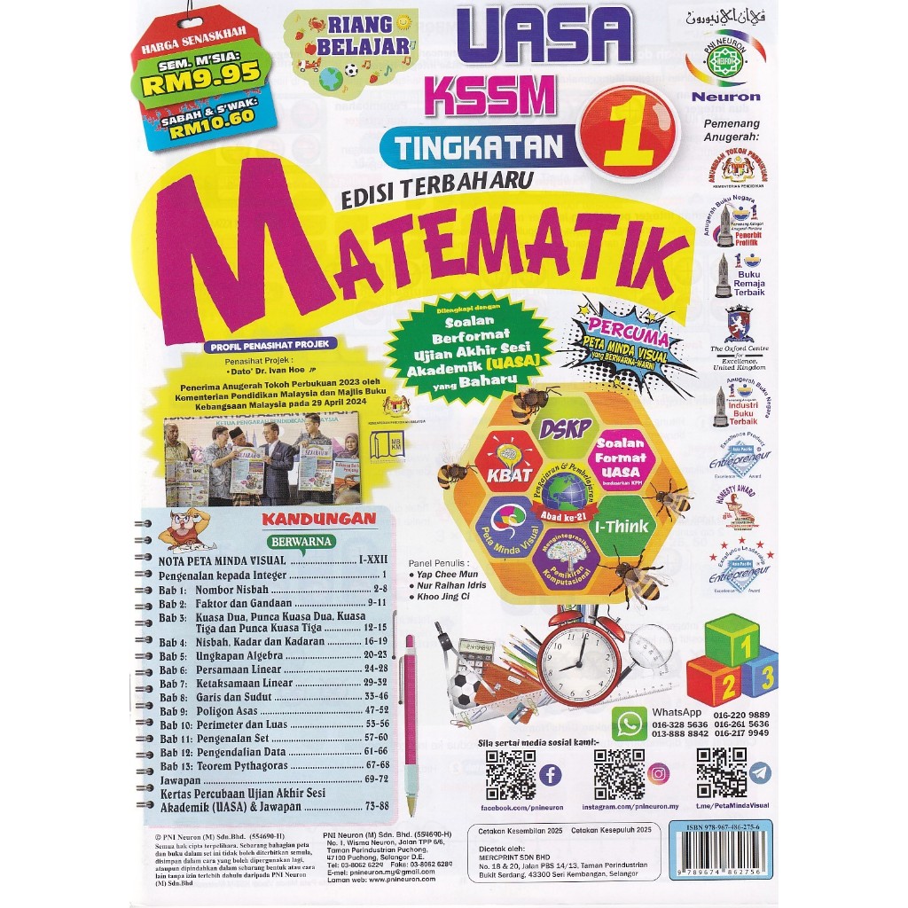 RIANG LEARNING MATHEMATICS TING 1