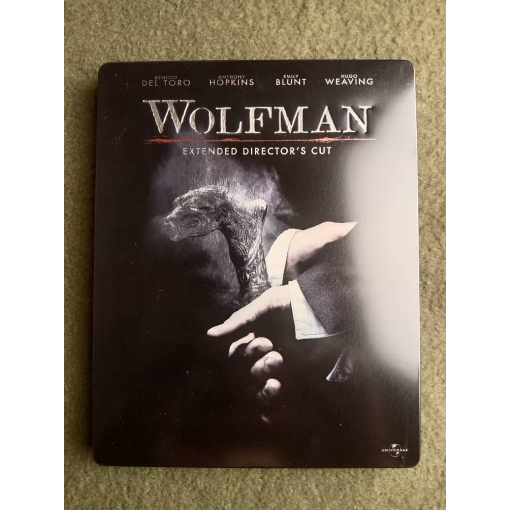 BLU-RAY STEELBOOK WOLFMAN EXTENDED DIRECTORS CUT