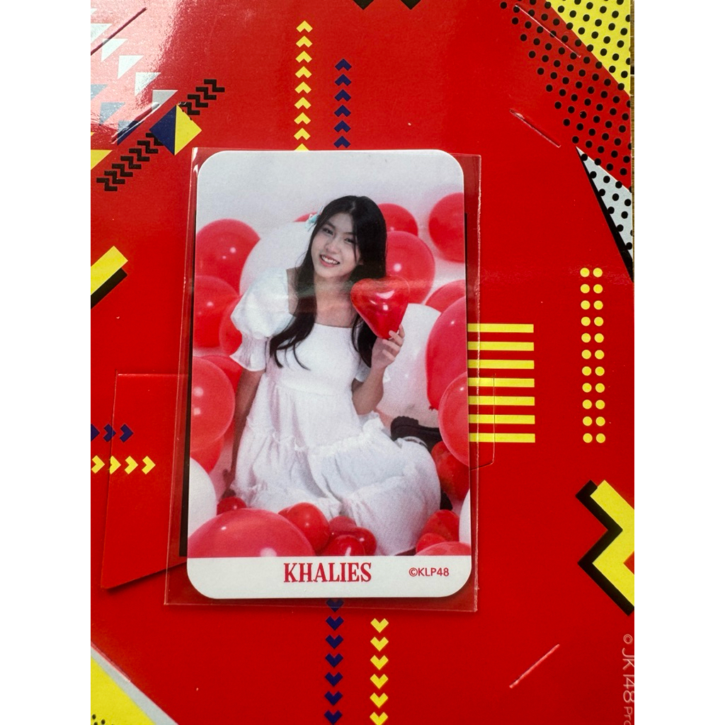 Photocard Khalies KLP48 วาเลนไทน์