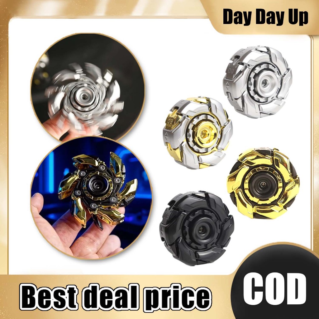 Fidget Spinner ความเครียด-Relief Armor-เปิดของเล่นผู้ใหญ่ของเล่นบีบอัดหมุนโลหะ Fidget ของเล่น Decomp