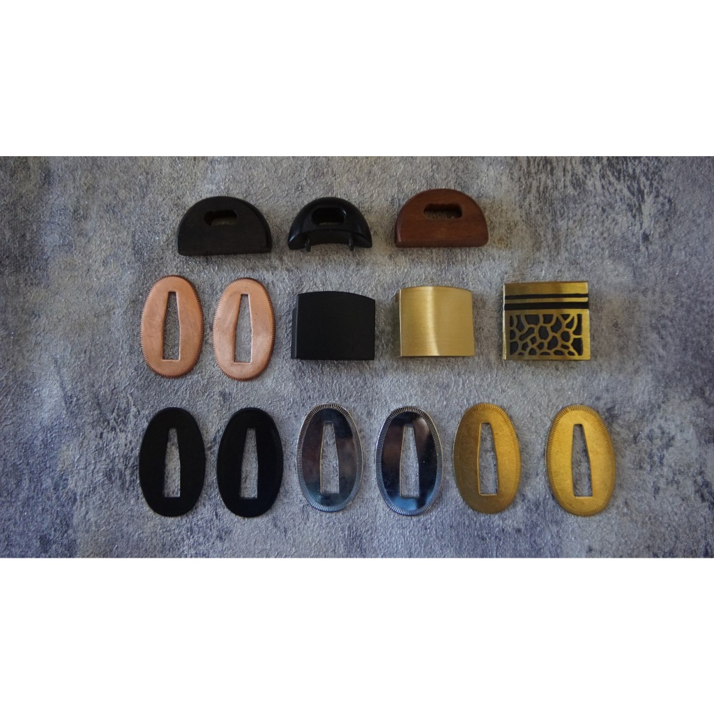 HABAKI TSUBASA SEPPA SPACER IAITO KATANA SWORDS PARTS อุปกรณ์เสริมชิ้นส่วนเปลี่ยน