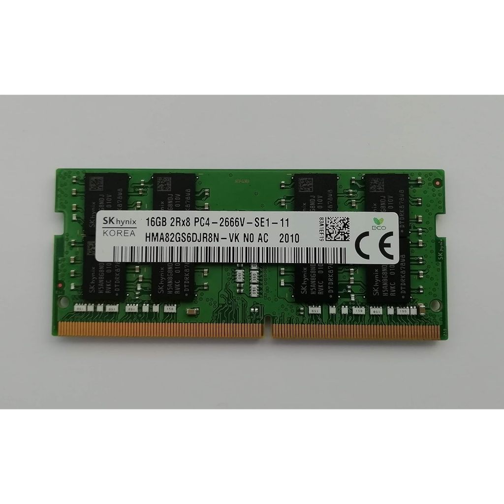 แรมแบรนด์ผสม SAMSUNG ภูเขา . KINGSTON SK Hynix HMA82GS6DJR8N-VK 16GB DDR4 2666MHz SODIMMRAM