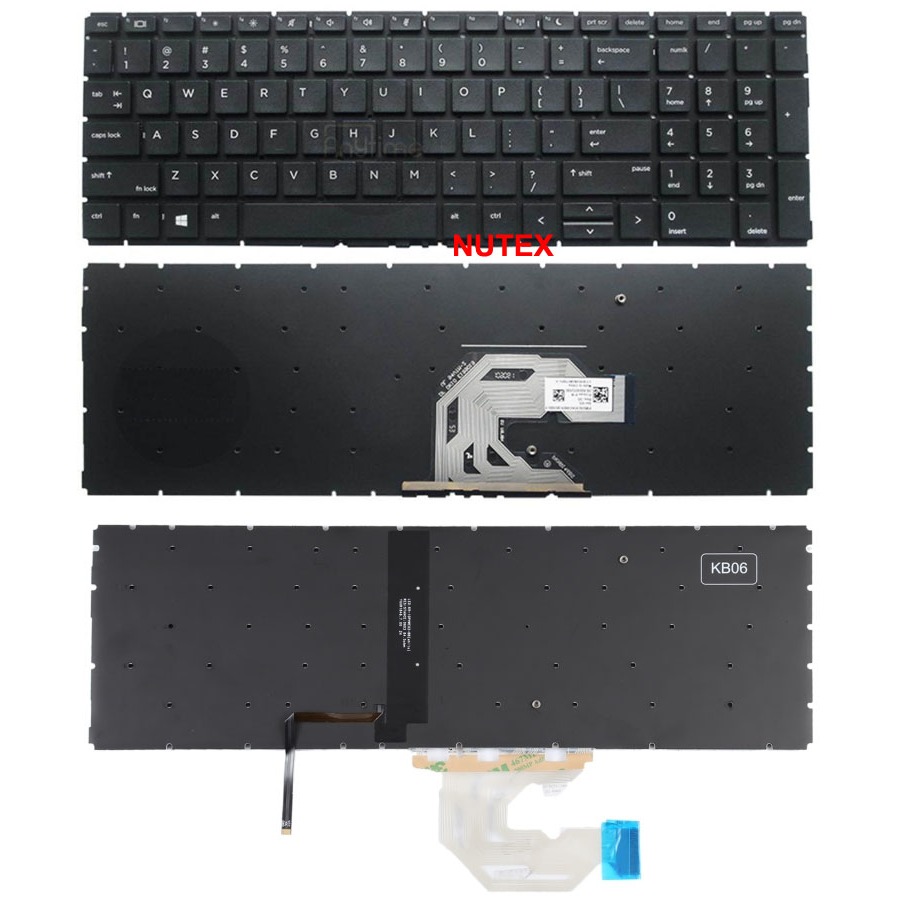 ใหม่ HP ProBook 450 455 450R 455R G6 G7 L45090-001 L45091-001 แล็ปท็อปแป้นพิมพ์โน้ตบุ๊ค