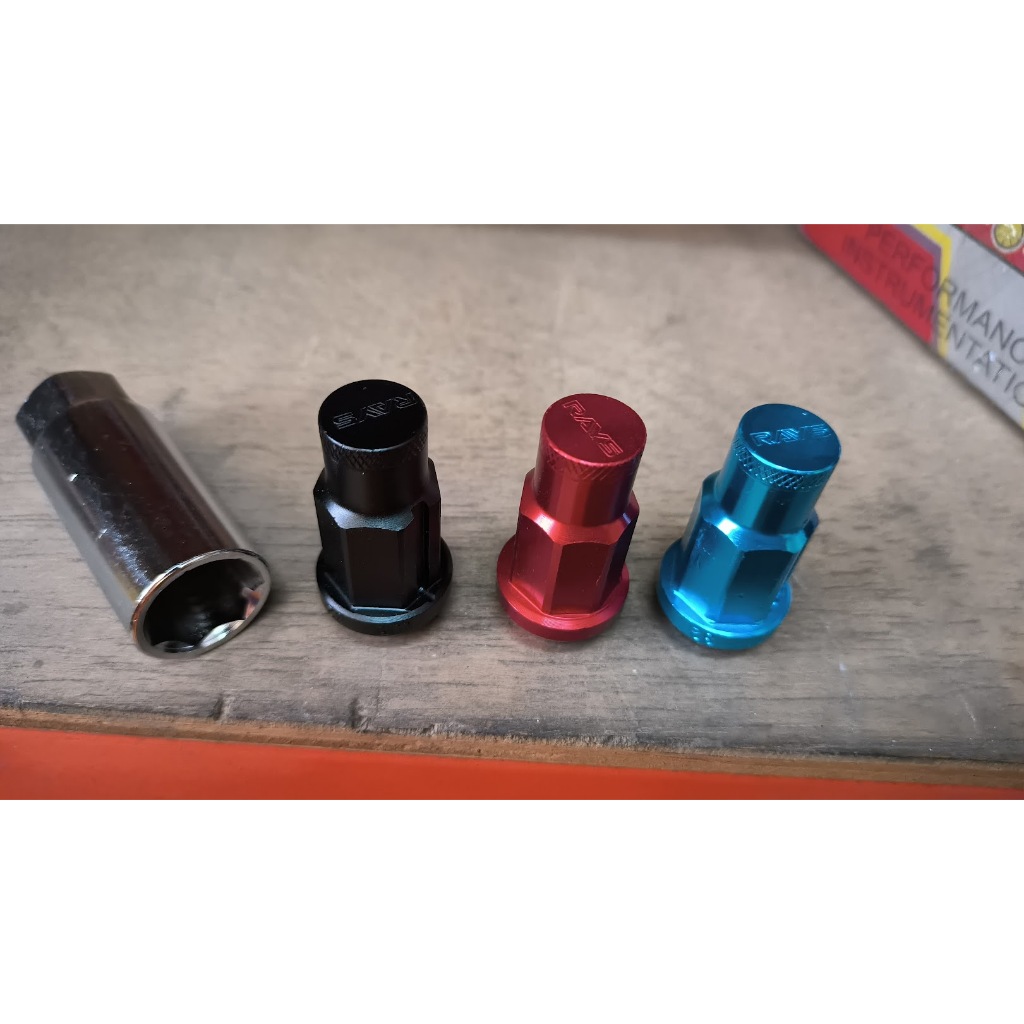 RAYS Racing Lug Nut Wheels Nut Tyre Nut LONG 20 ชิ้น M12 1.25