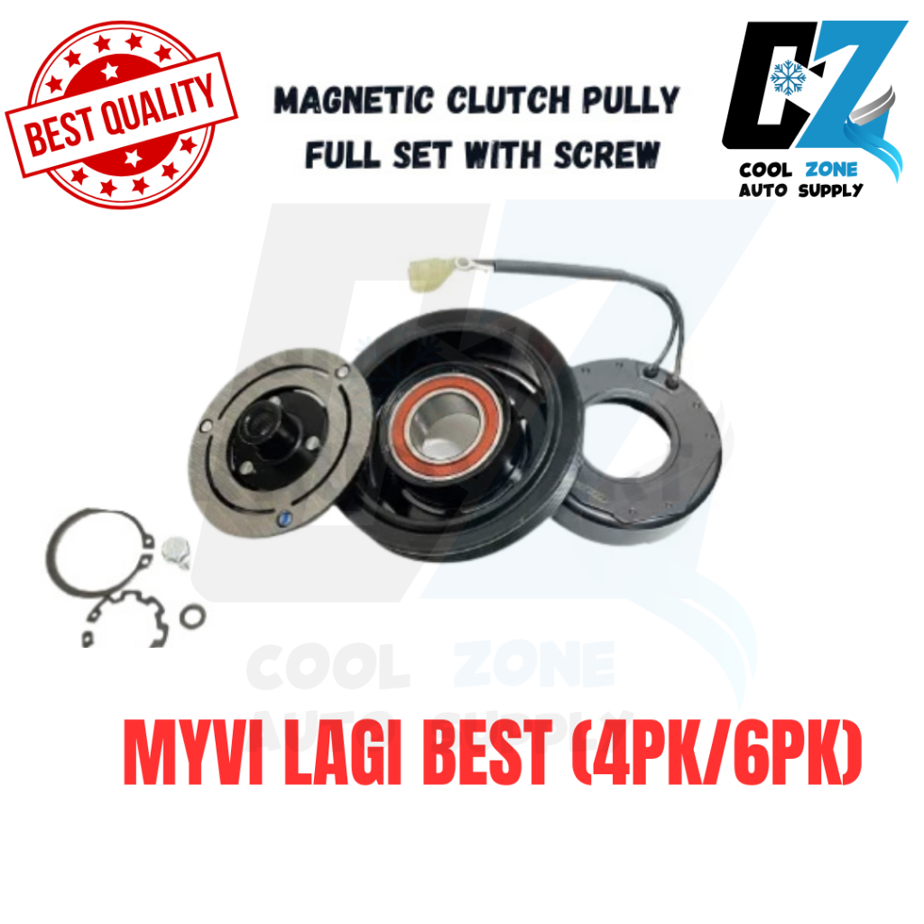 PERODUA MYVI LAGI BEST 2011-2017 1.3/1.5 COMPRESSOR MAGNETIC CLUTCH(4PK/6PK)