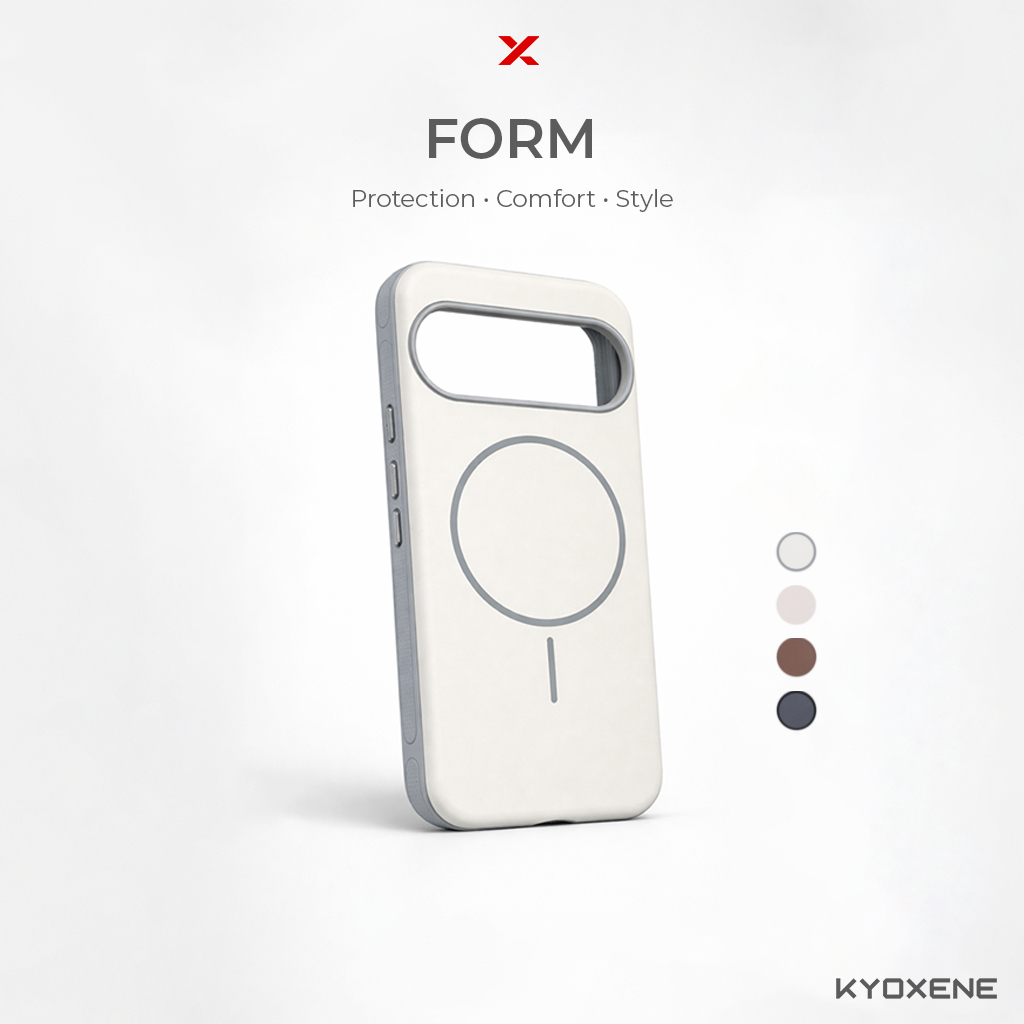 KYOXENE FORM เคสป้องกันซิลิโคนเหลวระดับพรีเมียมการชาร์จแม่เหล็กที่จับกันลื่นสําหรับ Google Pixel 10 / 10Pro