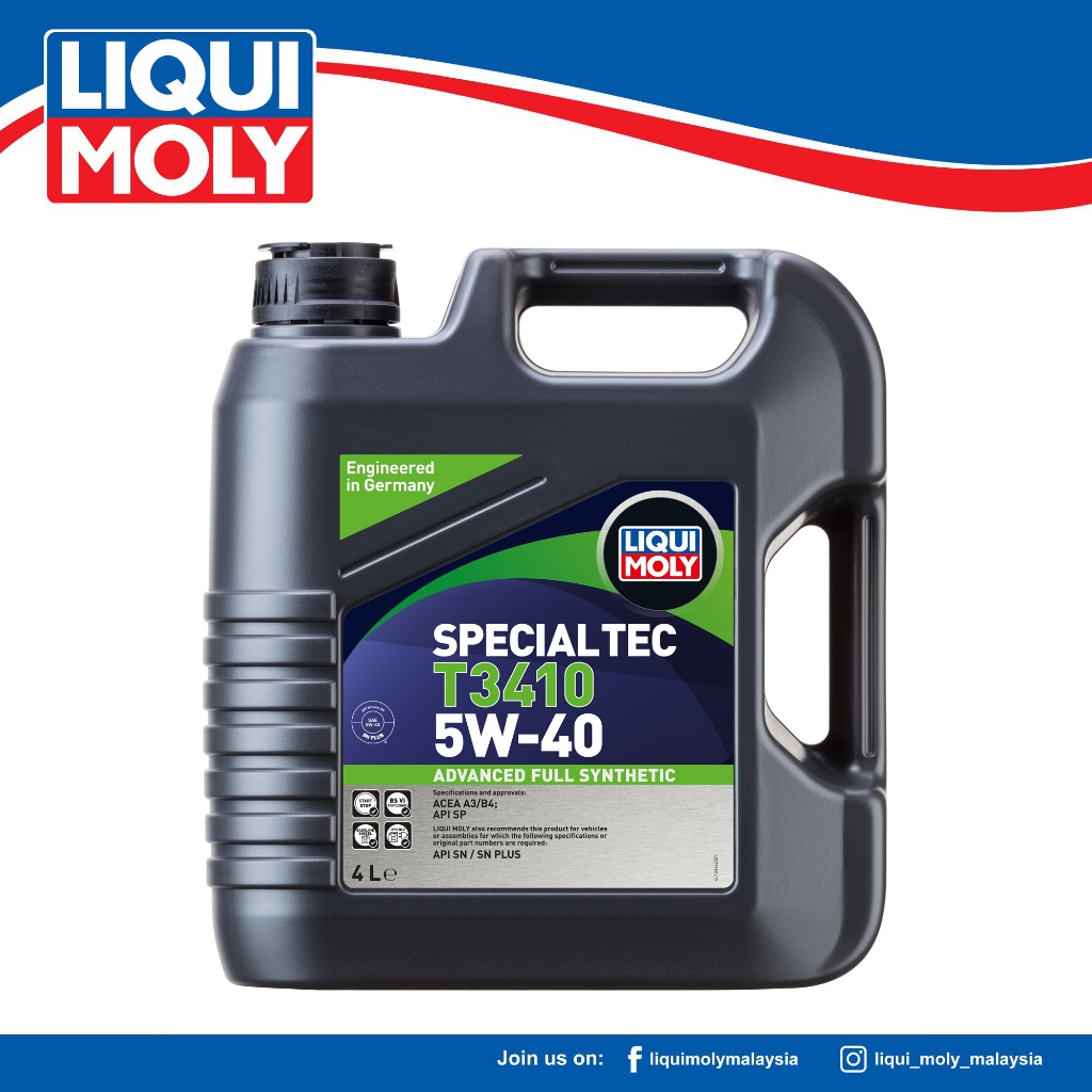 LIQUI MOLY Special Tec T3410 5W-40 (4Liter) - 48346