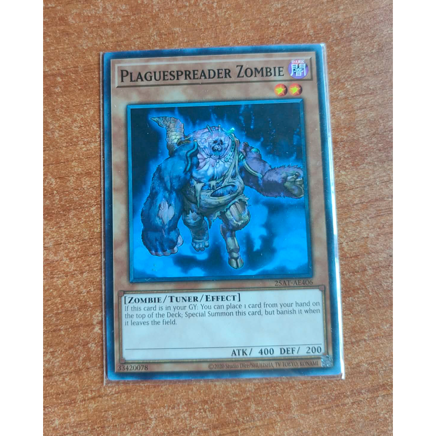 Yugioh: 25AT-AE406 Plaguespreader Zombie (N)