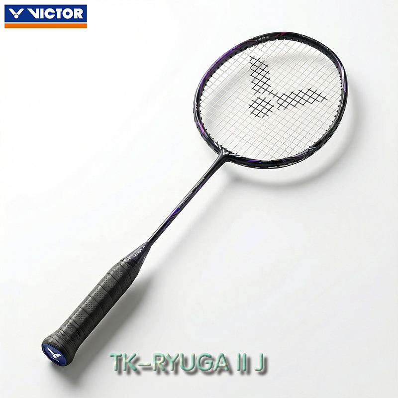 VICTOR THRUSTER RYUGA II Ract แบดมินตัน gentian karbon penuh 26-30LBS