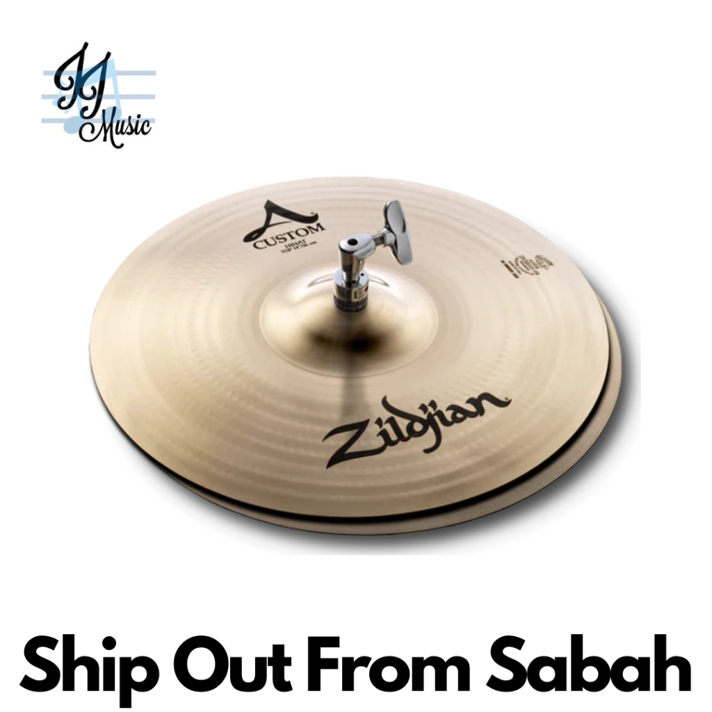 Zildjian A20510 A HiHat แบบกําหนดเอง, 14" (Zildjian Cymbal / Zildjian Hihat / Zildjian A Custom)