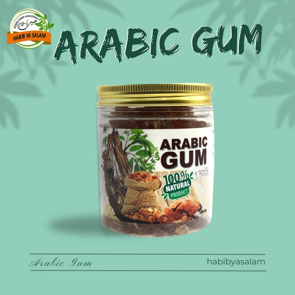 ARABIC GUM CRYSTAL HABIB ยาซัลซัม ซูดัน