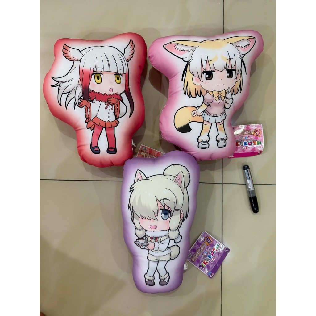 ชุดเบาะ Ichiban Kuji Kemono Friends 3 ชิ้น