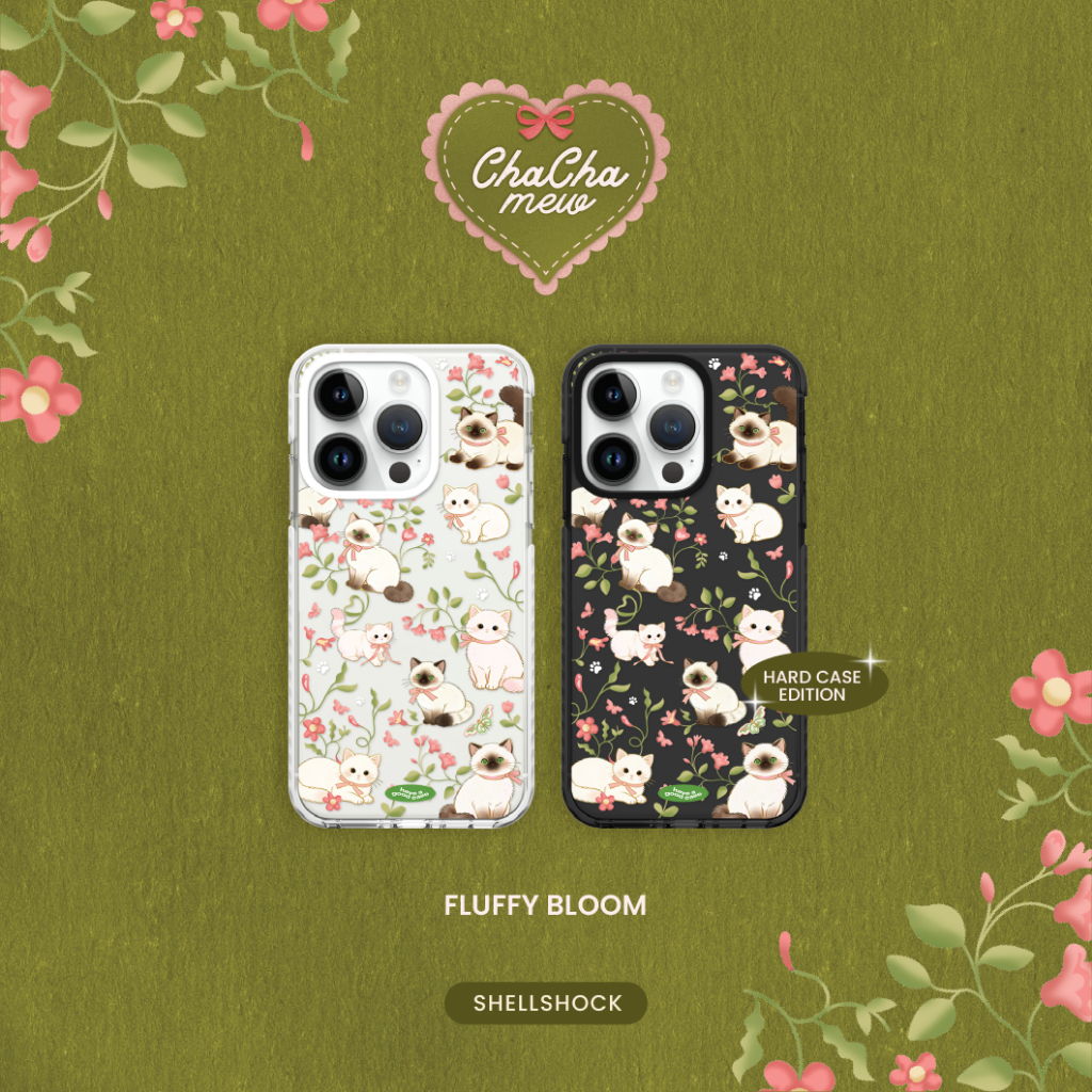 FLUFFY BLOOM - CHA CHA MEW By Have A Good Case (Powered by SHELLSHOCK) [Have A Good Case]