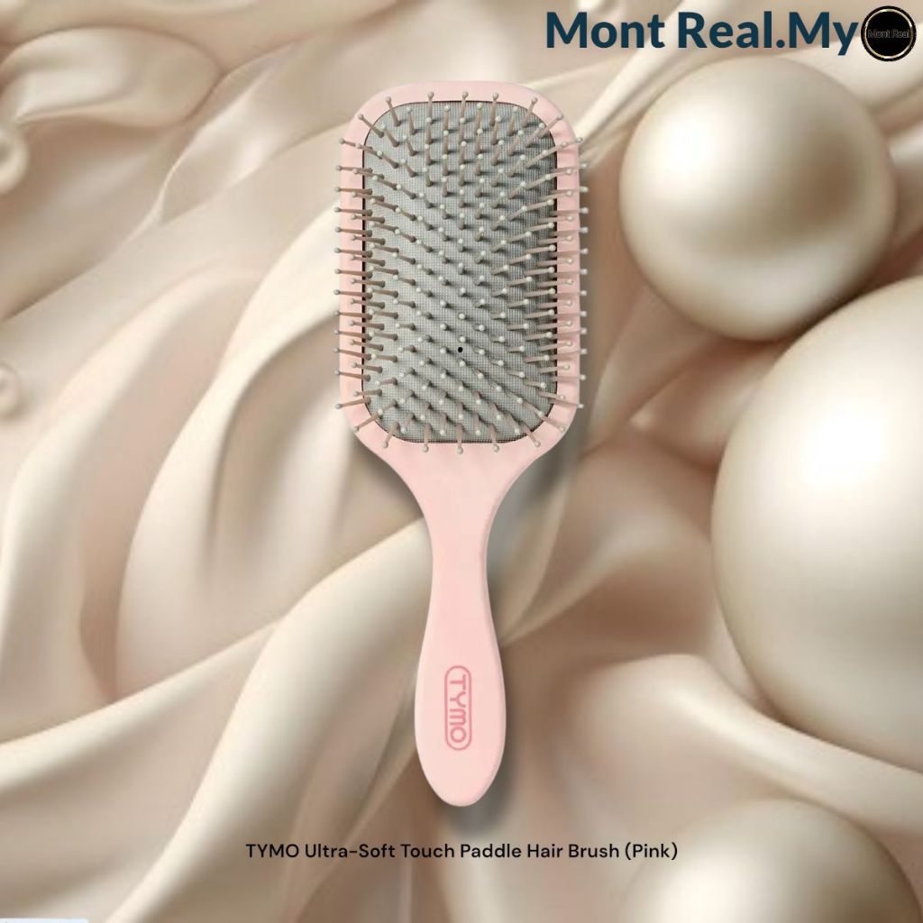 - TYMO Ultra-Soft Touch Paddle Hair Brush (สีชมพู)