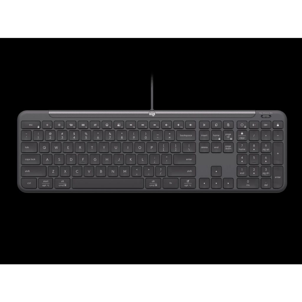 LOGI Signature Slim Wired K620 Membrane Keyboard สําหรับธุรกิจ / 920-013335