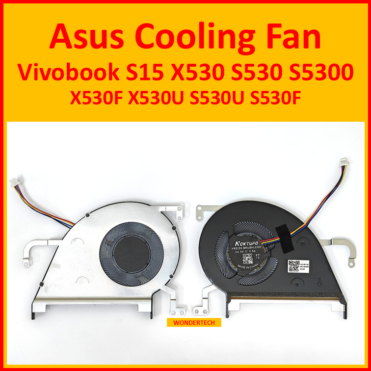 Asus Vivobook S15 X530 S530 S5300 พัดลมระบายความร้อน CPU X530F X530U S530U S530U S530F