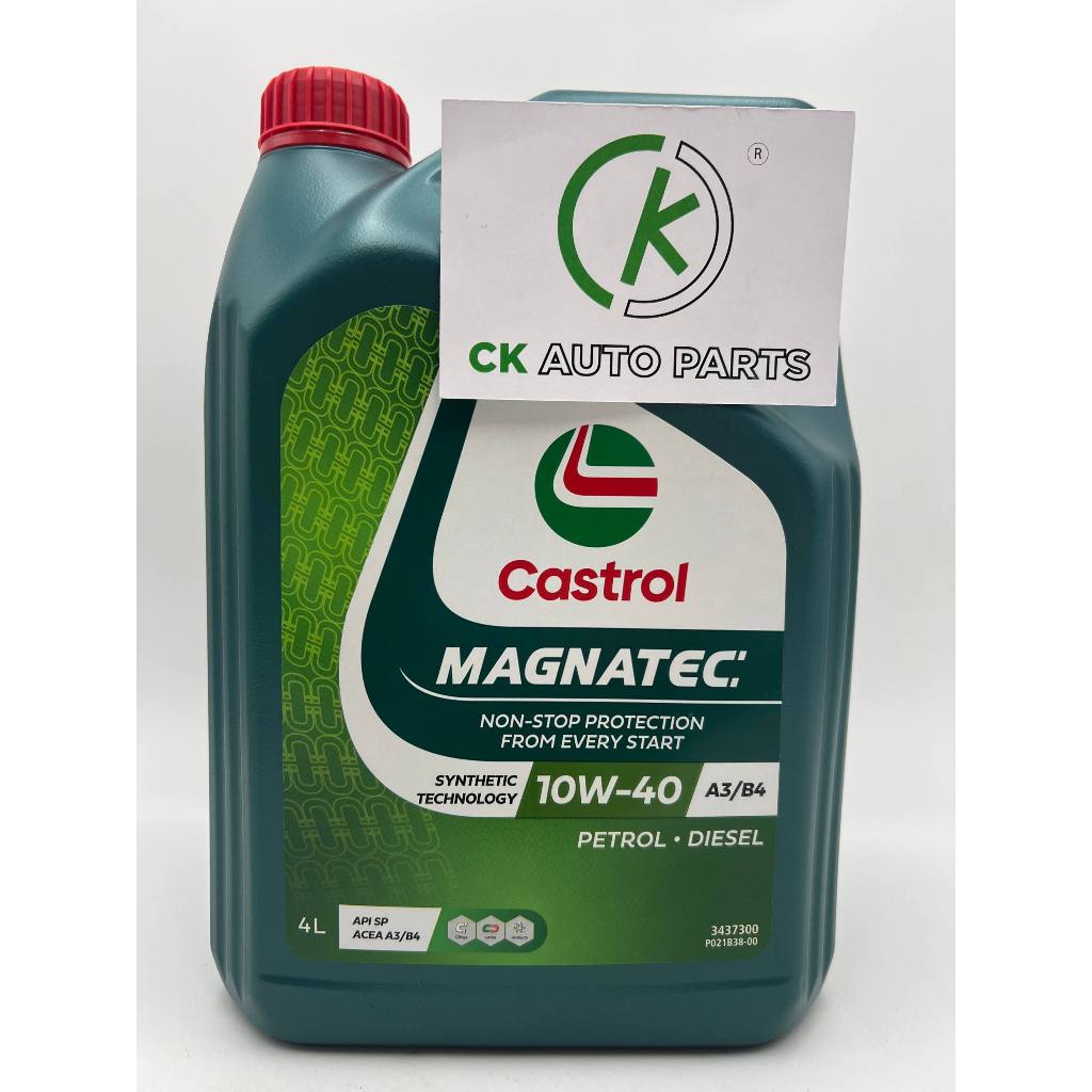 !!️CASTROL 10W40 ENGINE OIL 4L (SEMI SYNTHETIC)-