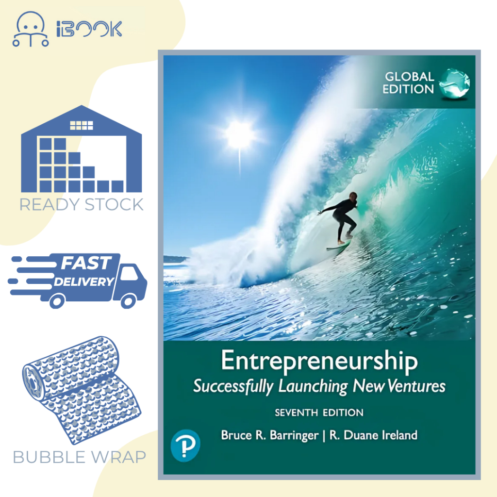 PEARSON Entrepreneurship: การเปิดตัว Ventures ใหม่อย่างประสบความสําเร็จ Global Edition, 7th โดย Bruc