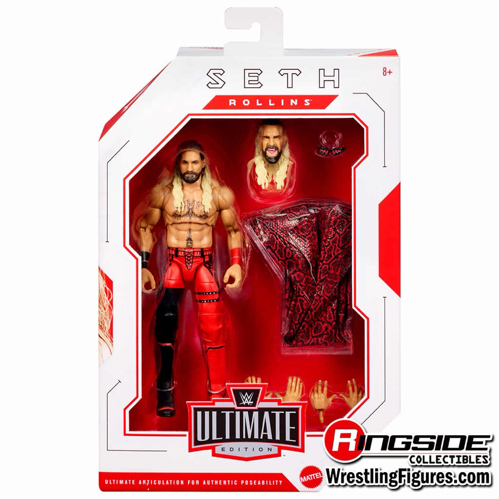 WWE Figure Seth Rollins (สีแดงและสีดํา) - WWE Ultimate Edition 30