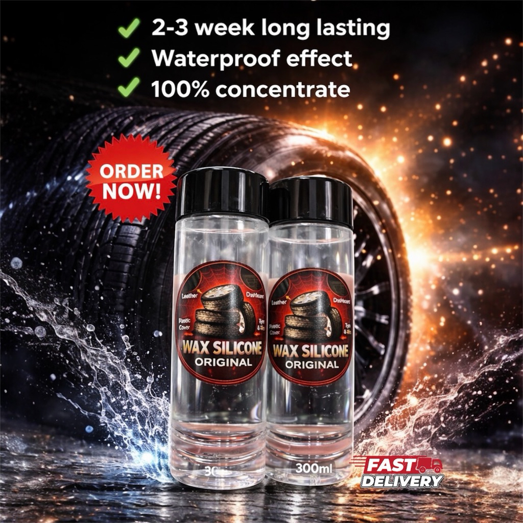 Pure Wax Silicone 300ml - สําหรับ Tyre & Rim Shine / Automotive Tyre Polish