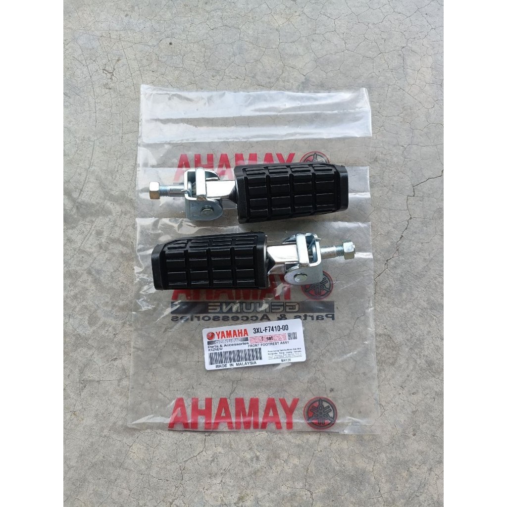 YAMAHA RXZ NEW FRONT FOOTREST ASSY FOOT REST KAKI PIJAT DEPAN STEP PEDAL PEMIJAK LEON HONGG YAMAHA