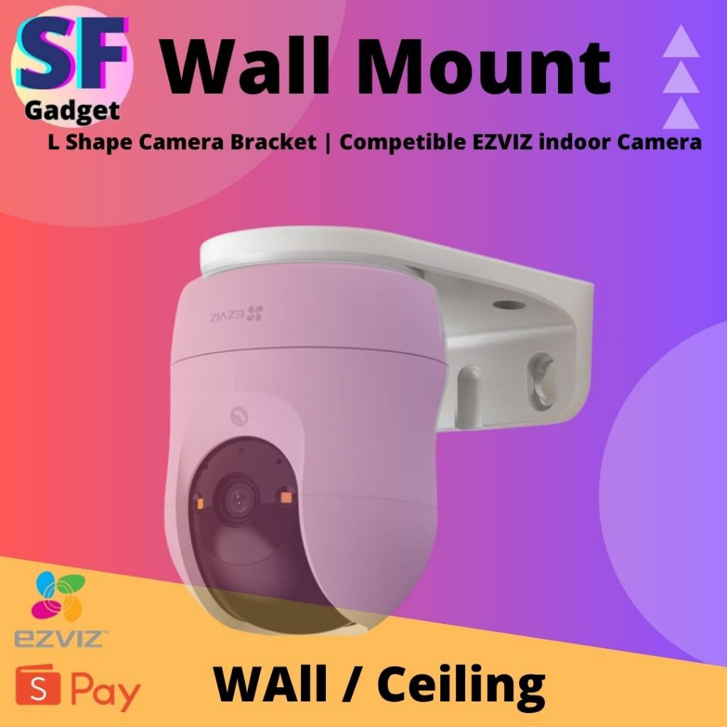 EZVIZ IP CAMERA / ขายึดกล้องวงจรปิดติดผนัง (C6N G1 / H7c Dual / C6c 4K / C60p Dual Mix)