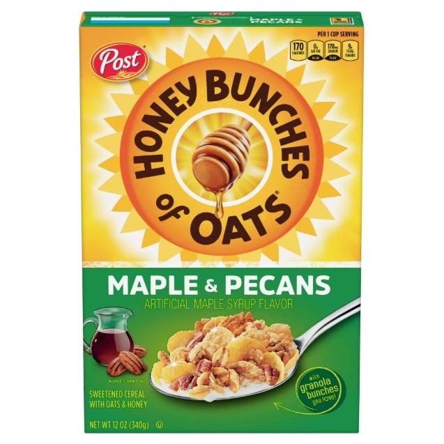Post Honey Bunches Of Oats Maple & Pecans 12oz นําเข้าจาก USA