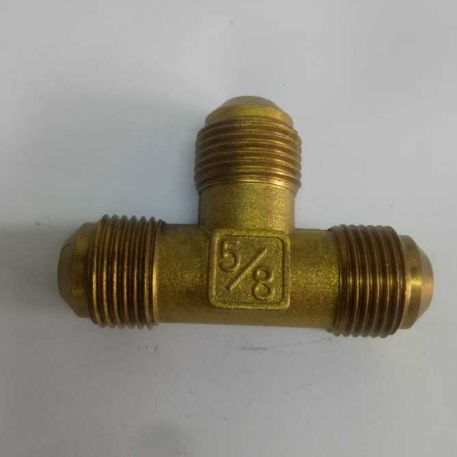 FITTING AIR COND COPPER T CONNECTOR ขนาด F5/8- F5/8