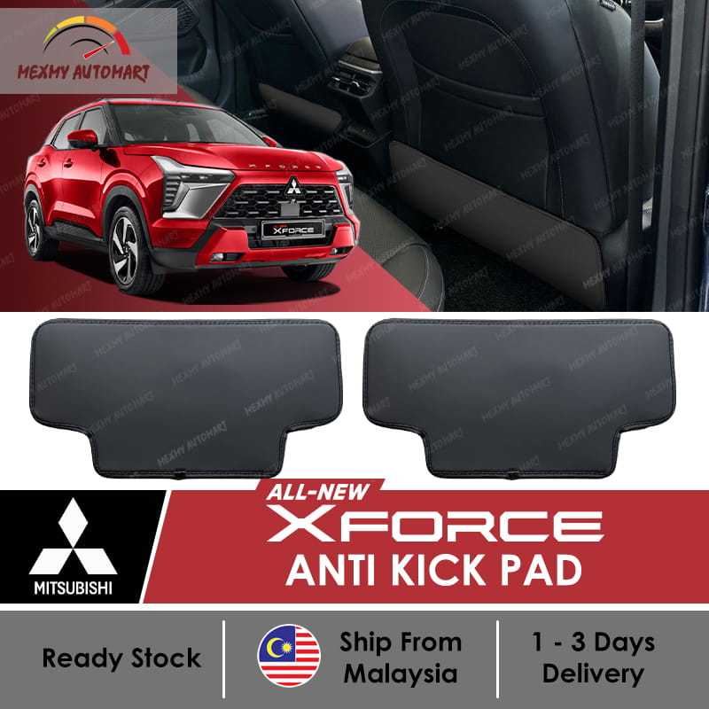[ใหม่] Mitsubishi XFORCE 2026 Car Seat Anti Kick Pad Cover Accessories Aksesori Kereta Bodykit Urban Ultimate ภายใน