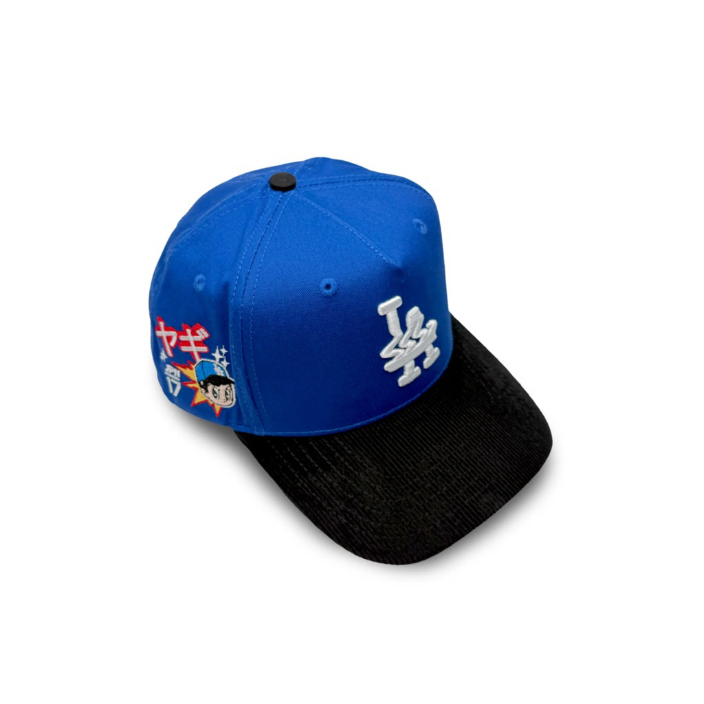 CS LA หมวก Snapback สีดําสีน้ําเงิน