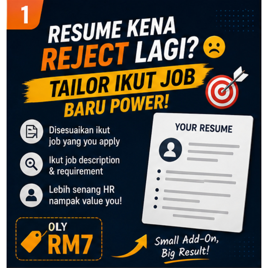 งาน-เฉพาะ Resume เทเลอร์ | ATS Keyword Optimization | อัพเกรด Targeted CV