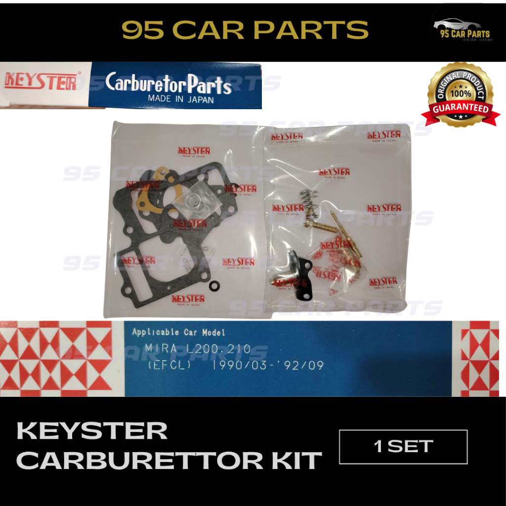 ชุดซ่อมคาร์บูเรเตอร์ Keyster Perodua Kancil 660 / 850 EF CL K11-956A / K11-957A ราคา ถูกที่สุด ดีลบีเคเค แกลเลอรีภาพที่ 2