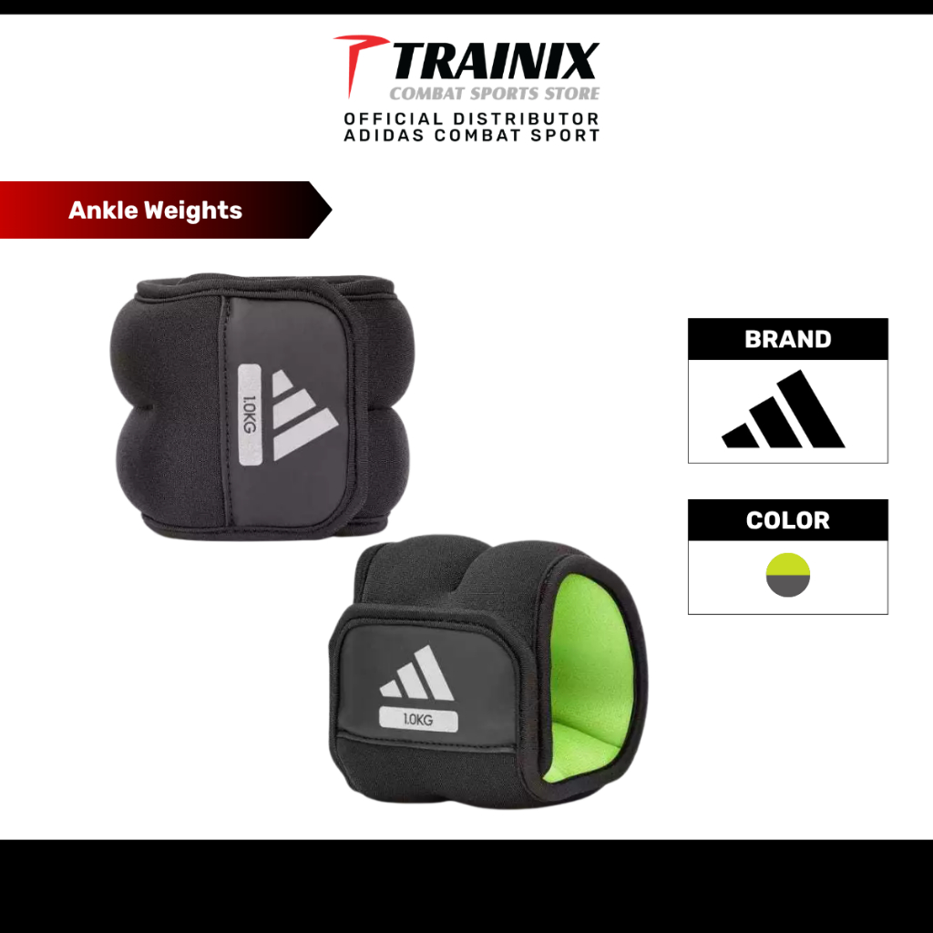ADIDAS ANKLE/WEIGHTS – 1.0KG (ADWT-12321-NL)