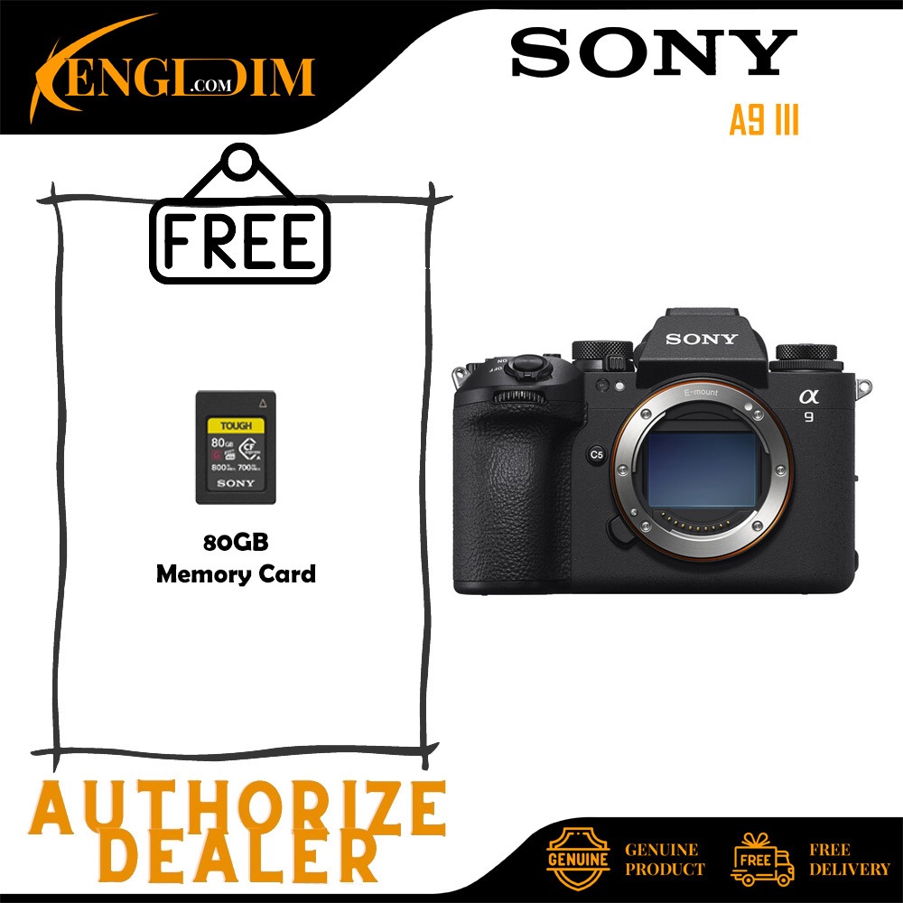 กล้องมิเรอร์เลส Sony A9 III / A9M3