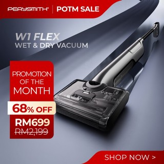 PerySmith W1 Flex Smart Cordless Wet & Dry Vacuum Cleaner Wet Pro Series