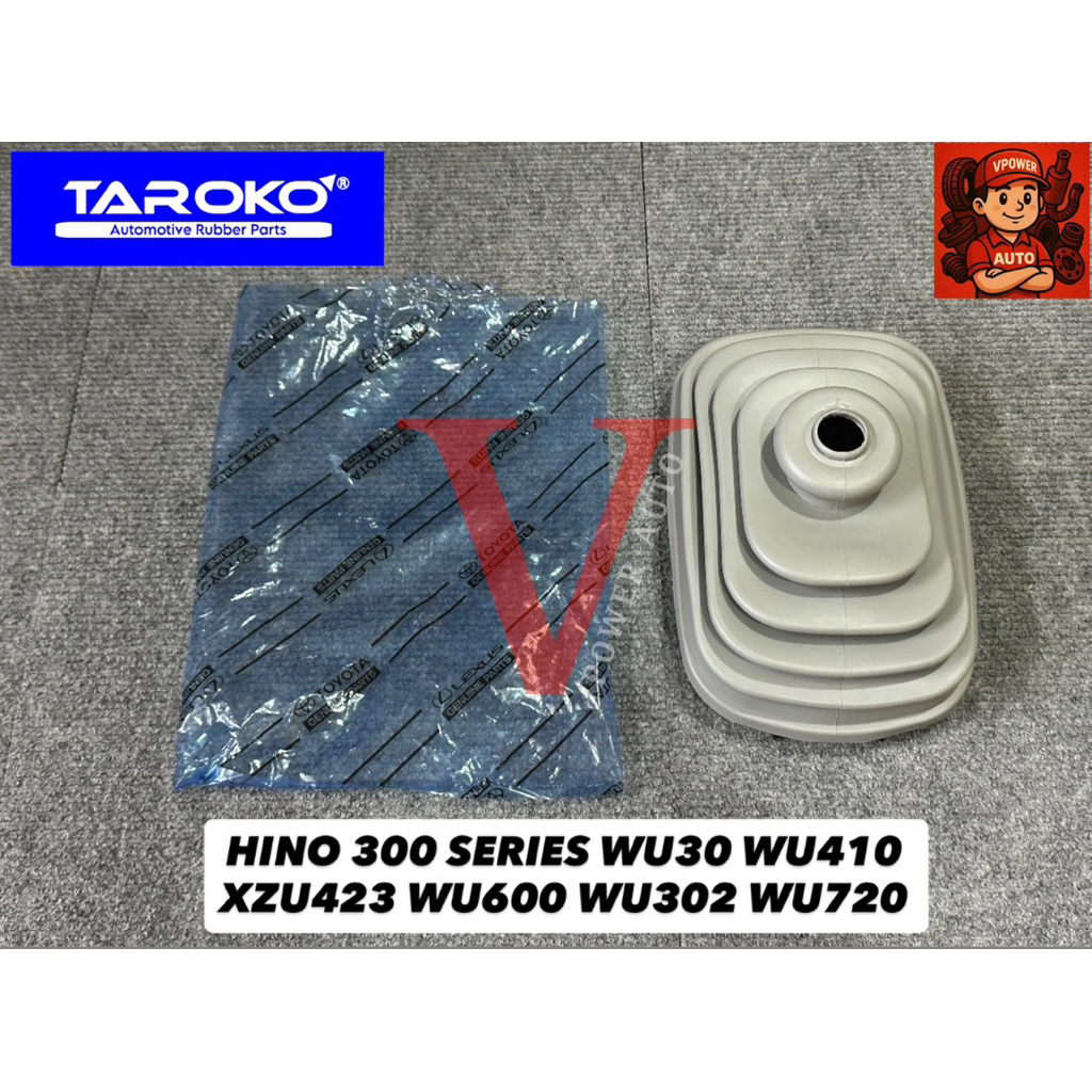 TarKO HINO 300 SERIES WU30 WU410 XZU423 WU600 WU302 WU720 GEAR LEVER COVER BOOT
