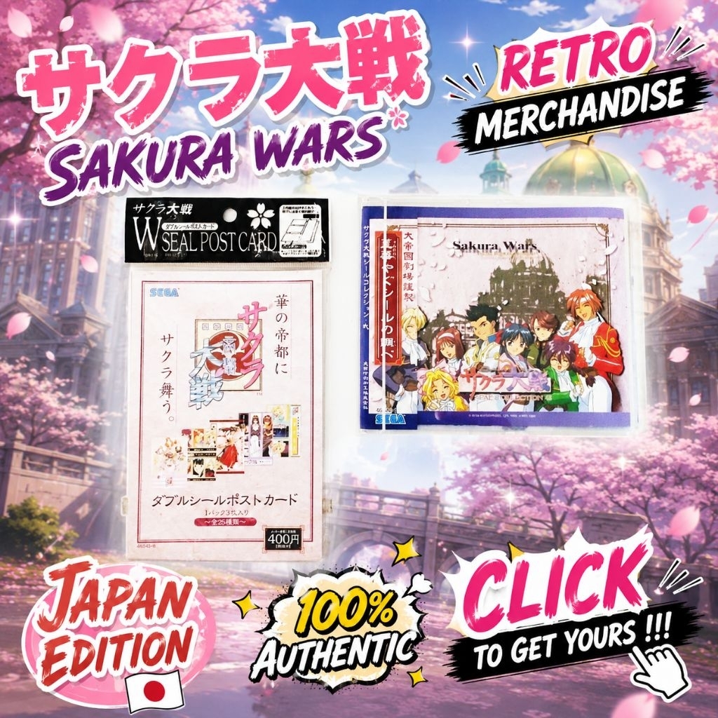 SAKURA WARS/Pajium Big : VARIED LINEUP OF MERCHANDISE GOODS APRIL22 .!!️-( % official & authentic Ja