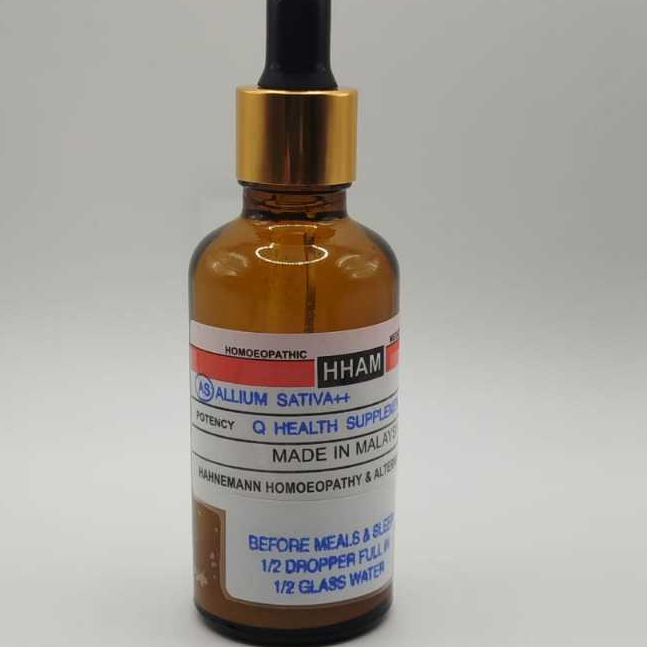 ALLIUM SATIVA +++ ARTHEROMO/ PLAQUE OF ARTERIES หนึ่งขวด