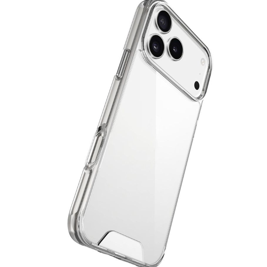 เคสโทรศัพท์โพลีคาร์บอเนตแบบใสหรูหราสําหรับ iPhone 18 Pro / 18 Pro Max / 17 Pro Max / 17 Pro