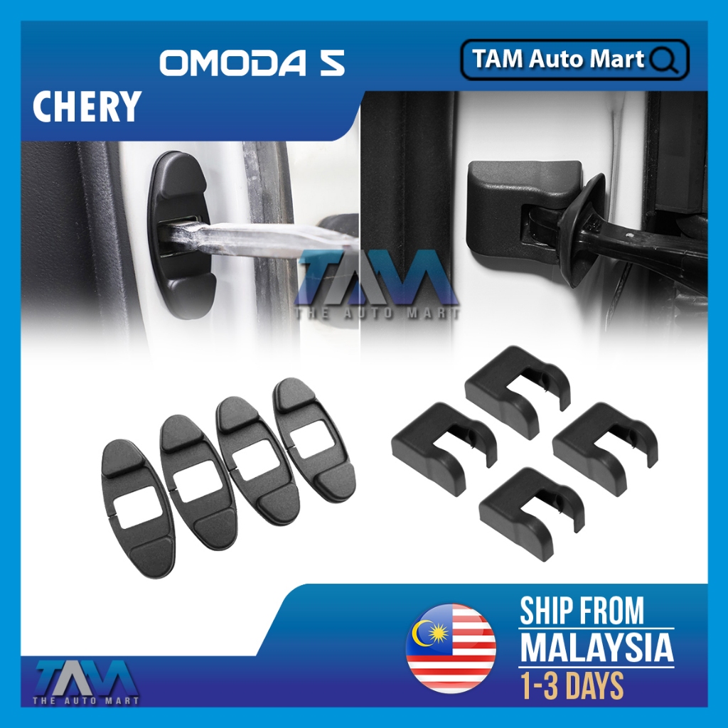 Chery Omoda 5 / E5 EV 2022-2027 กันชนประตูจํากัดการป้องกันจัดแต่งทรงผมหัวเข็มขัด TAM อุปกรณ์ตกแต่งรถ