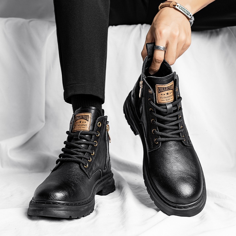 SINDBAB Army Men Boots Kasut Operasi Unisex Boots Safety Boots Shoes Kasut Safety ไม่มีกล่อง