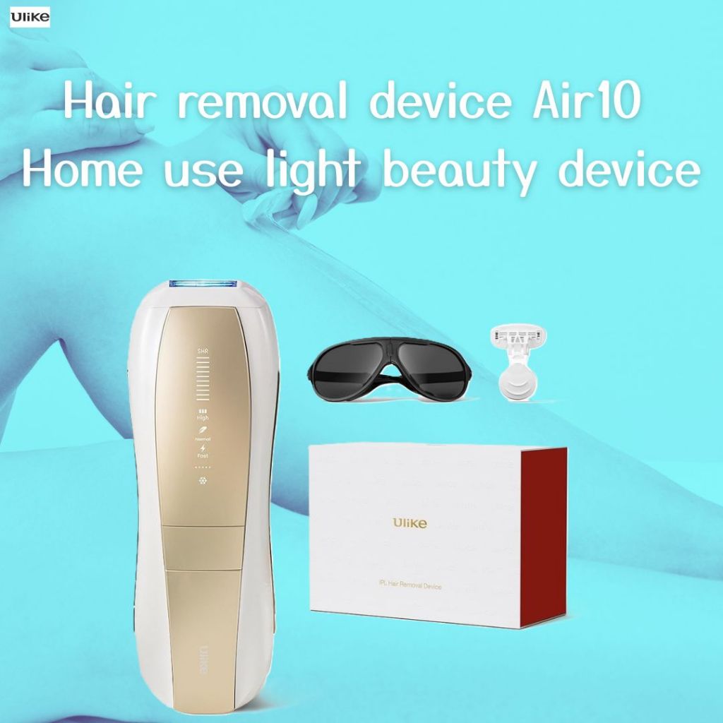 Ulike Hair Removal Device Air10 Light Beauty Device Automatic Continuous Irradiation Time-Saving Car