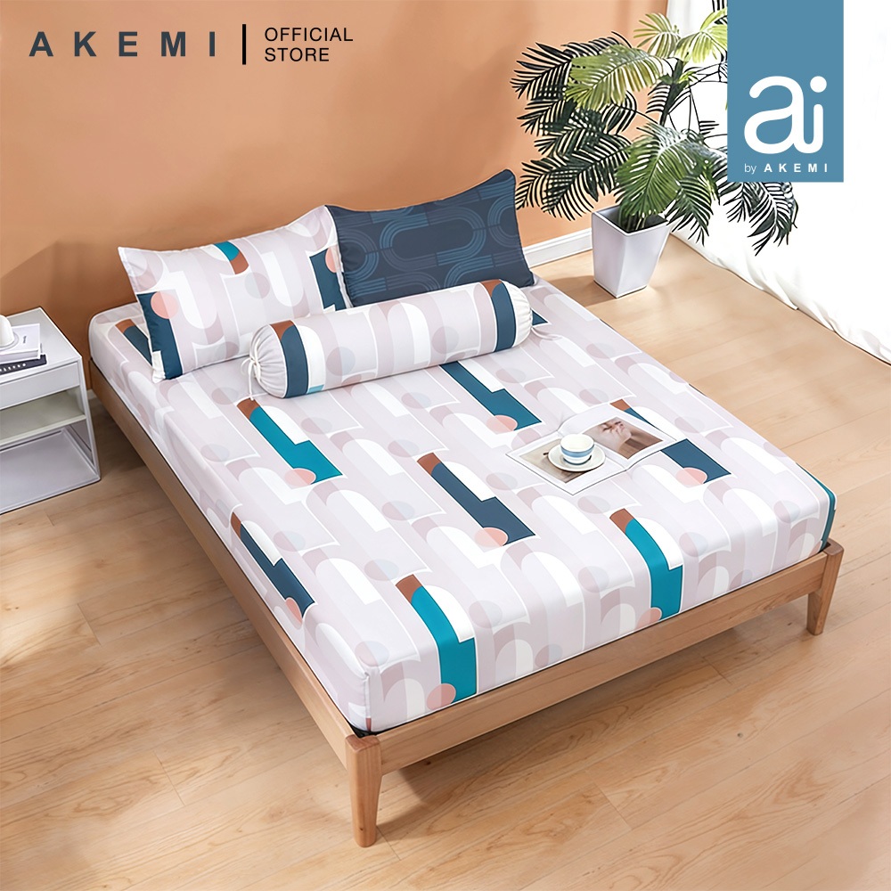 Ai by AKEMI Lovesome Collection ชุดผ้าปูที่นอน MicroXT 650TC 100% (Queen)