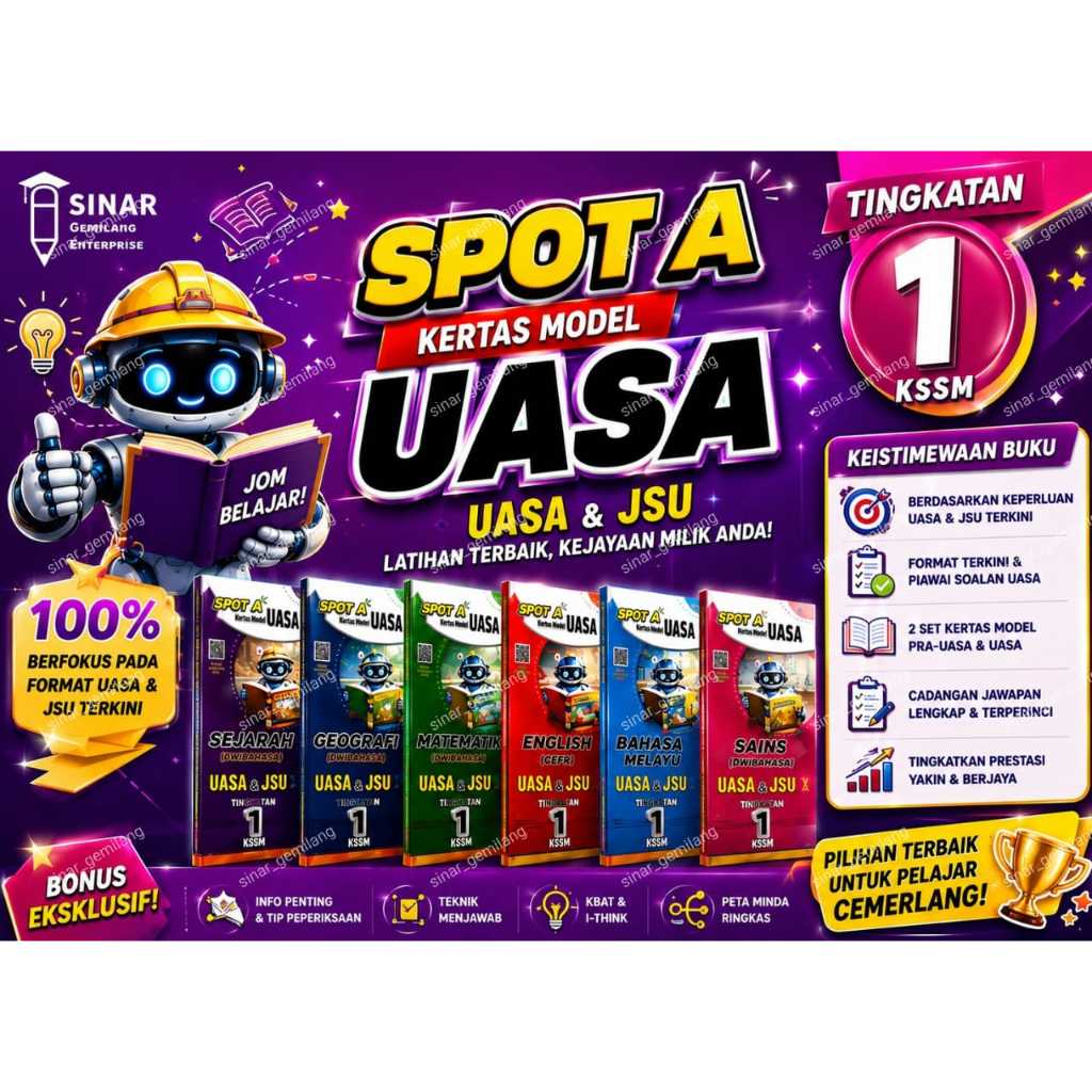 {SGE} SPOT A UASA MODEL PAPER LEVEL 1 [CEMERLANG]