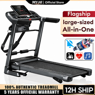 MY-HI  JC700 Treadmill Inclination Multifunctional Treadmill heavy duty Machine Bluetooth Walking pad indoor Home use
