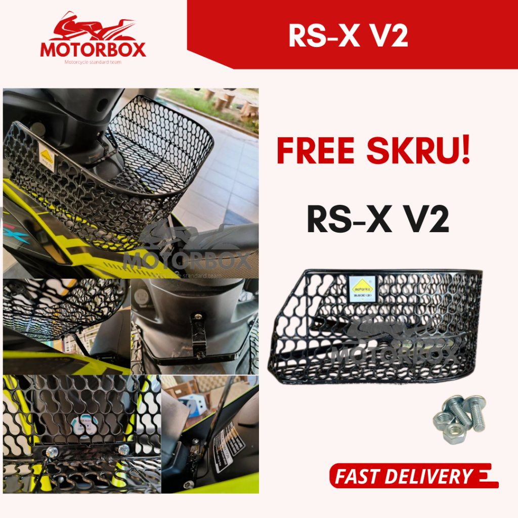 RAGA KACANG 88 RSX 150 V2 - RS-X NEW RS X RSX150 WINNER X NEW WINNERX BAKUL BESI BASKET MANG88 PEANU