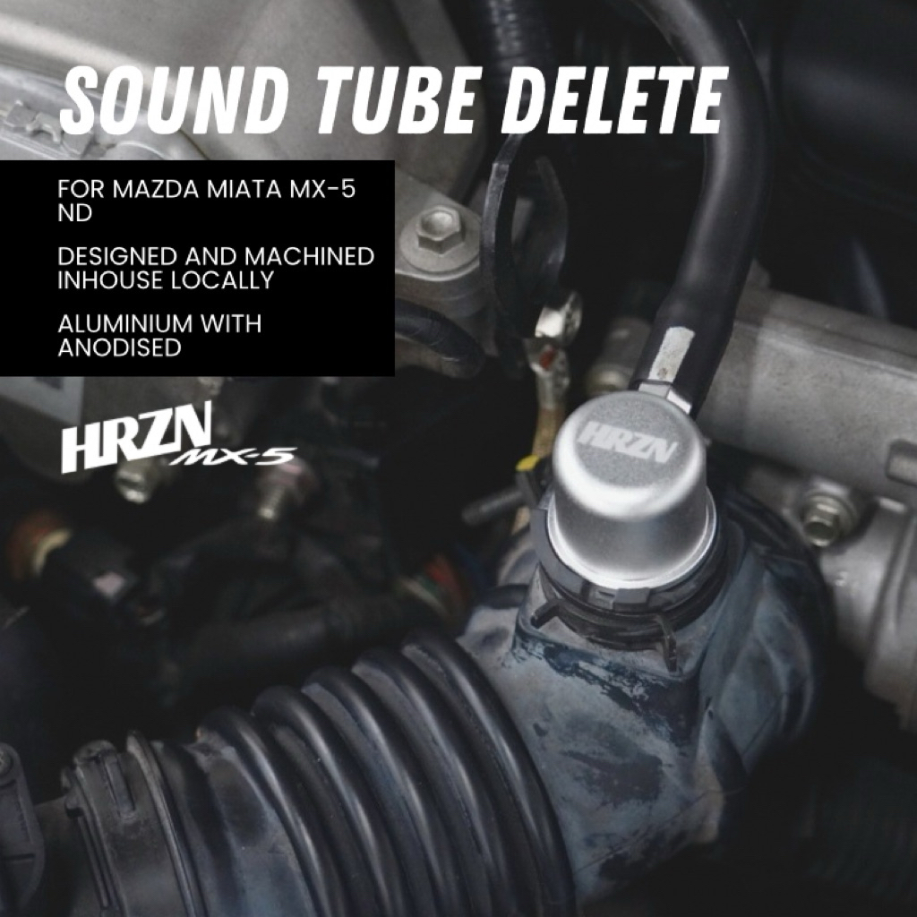 HRZN การลบท่อเสียงสําหรับ Mazda Miata MX-5 ND